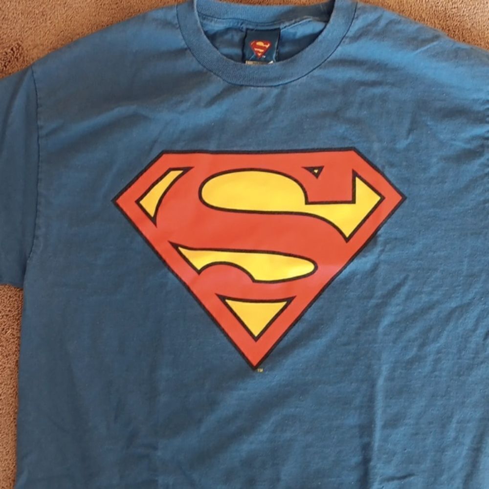 Allstyle Apparel & Activewear Superman T Shirt - Picture 2 of 7
